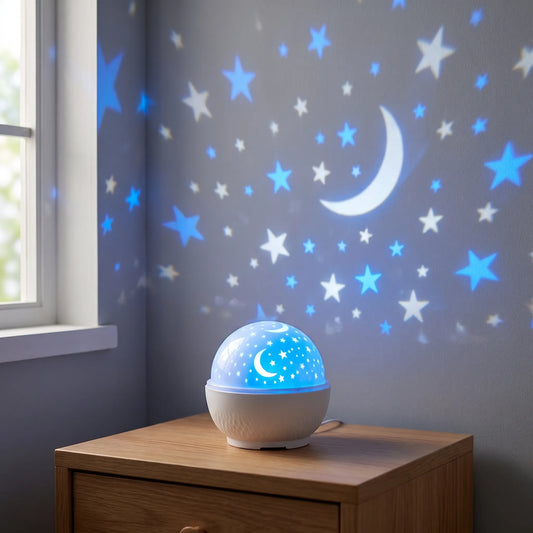 Sterrenhemel Projector | Twee in Een Nachtlamp en Sterrenprojector | Voor de Kinderkamer