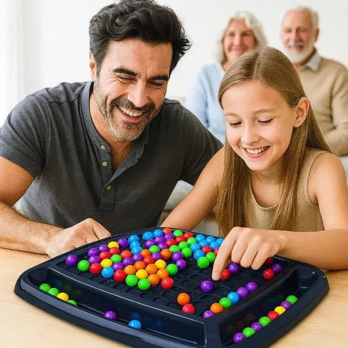 Balmatchspel - Regenboogballen Strategiespel voor op het Bord