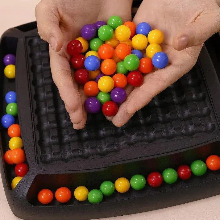 Balmatchspel - Regenboogballen Strategiespel voor op het Bord