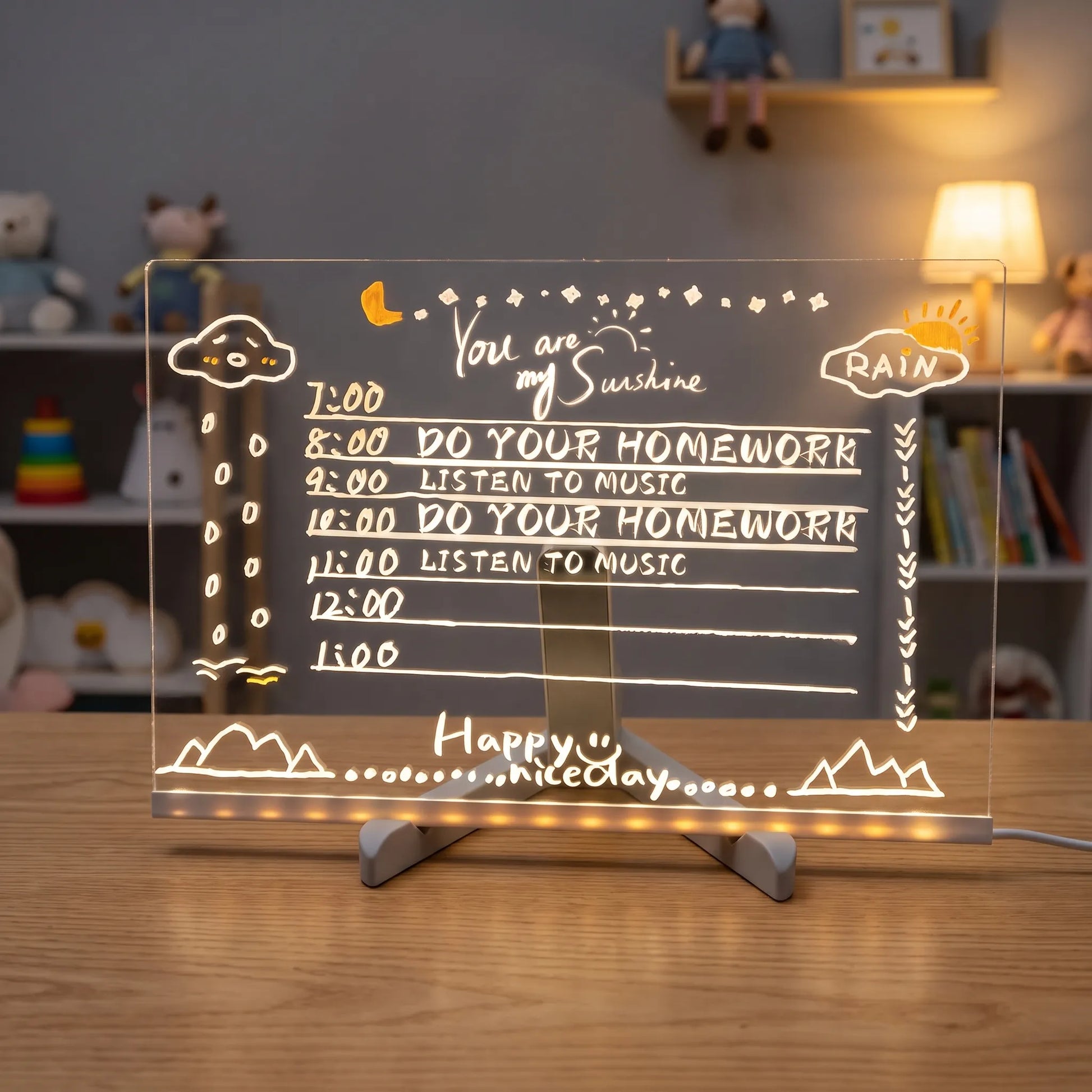 Tekentablet Kinderen | LED Tekenbord Zonder Scherm | Creatief Speelgoed