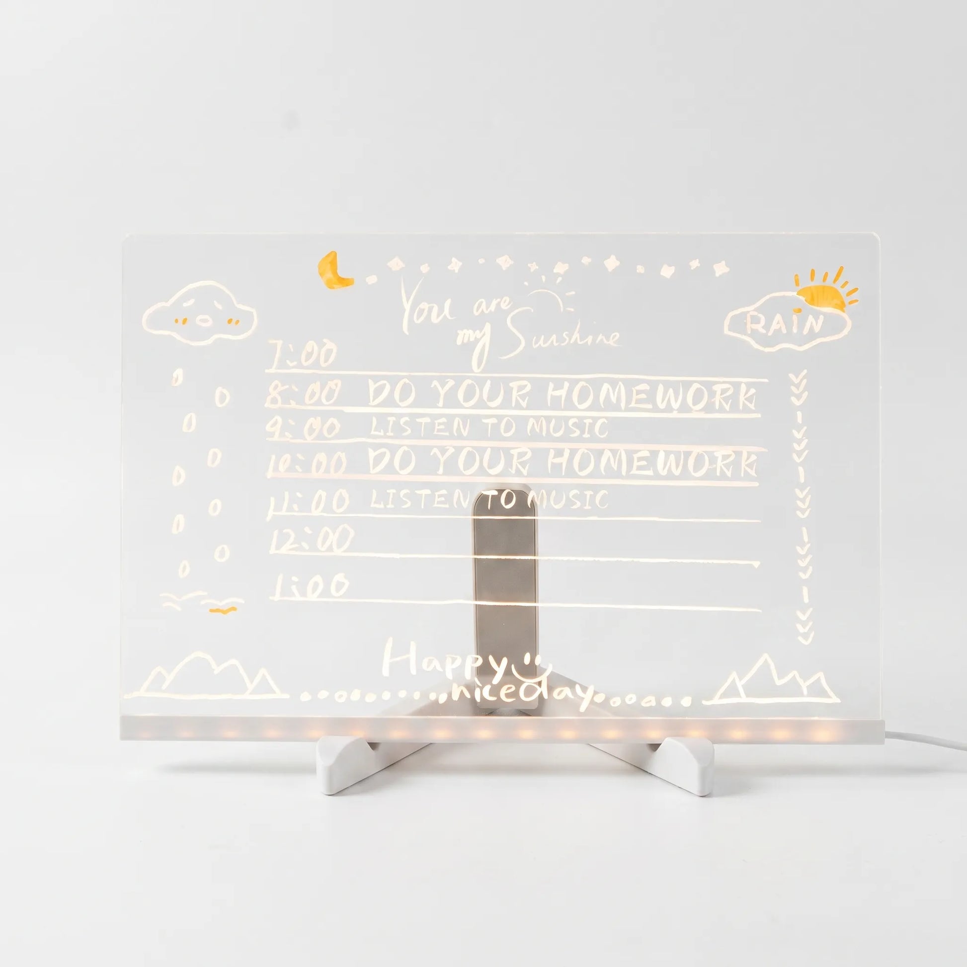 Tekentablet Kinderen | LED Tekenbord Zonder Scherm | Creatief Speelgoed