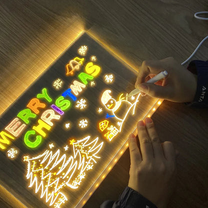 Tekentablet Kinderen | LED Tekenbord Zonder Scherm | Creatief Speelgoed