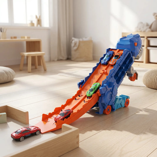 Tyrannosaurus Truck - Dinosaur Transport Truck Speelgoed