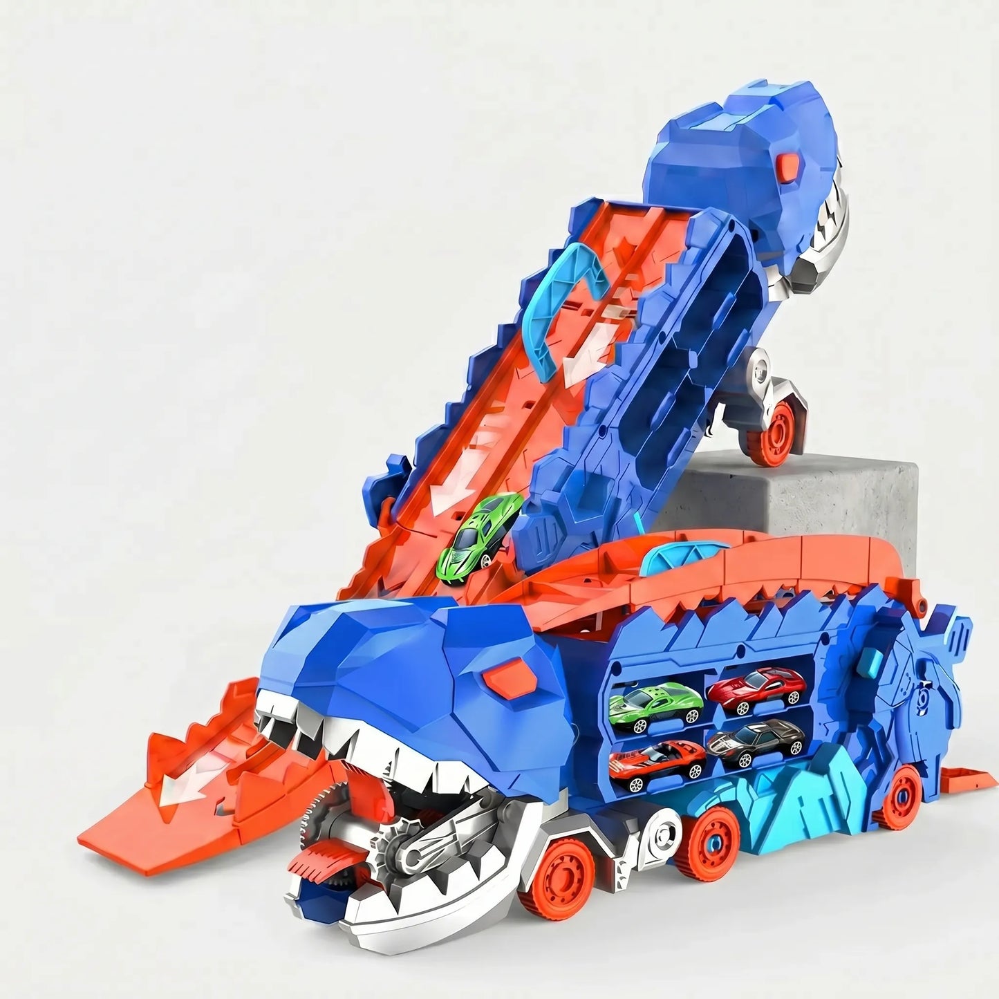 Tyrannosaurus Truck - Dinosaur Transport Truck Speelgoed