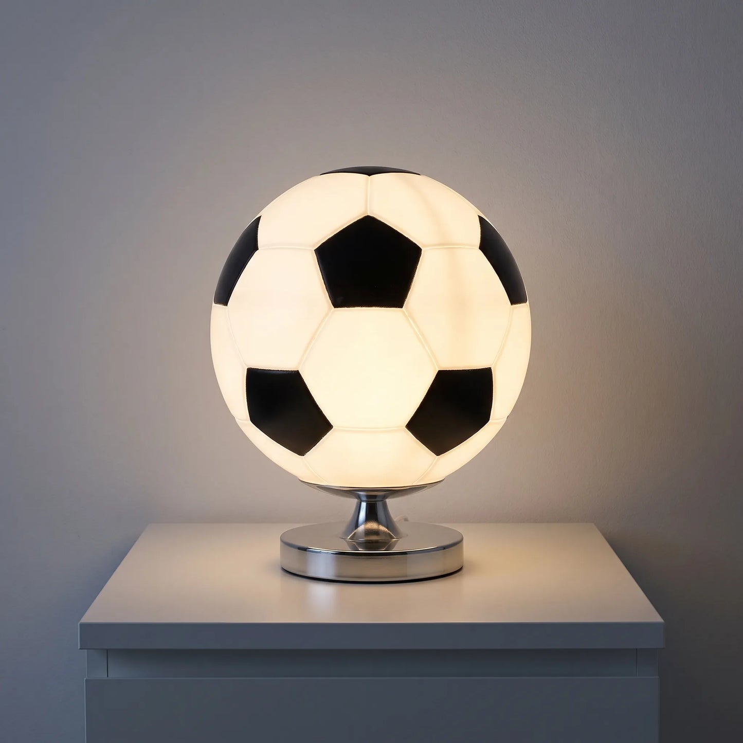 Voetbal Tafellamp - Kinderlamp en Nachtlamp voor de Kinderkamer