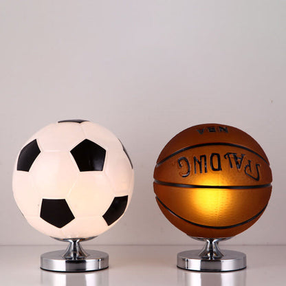 Voetbal Tafellamp - Kinderlamp en Nachtlamp voor de Kinderkamer
