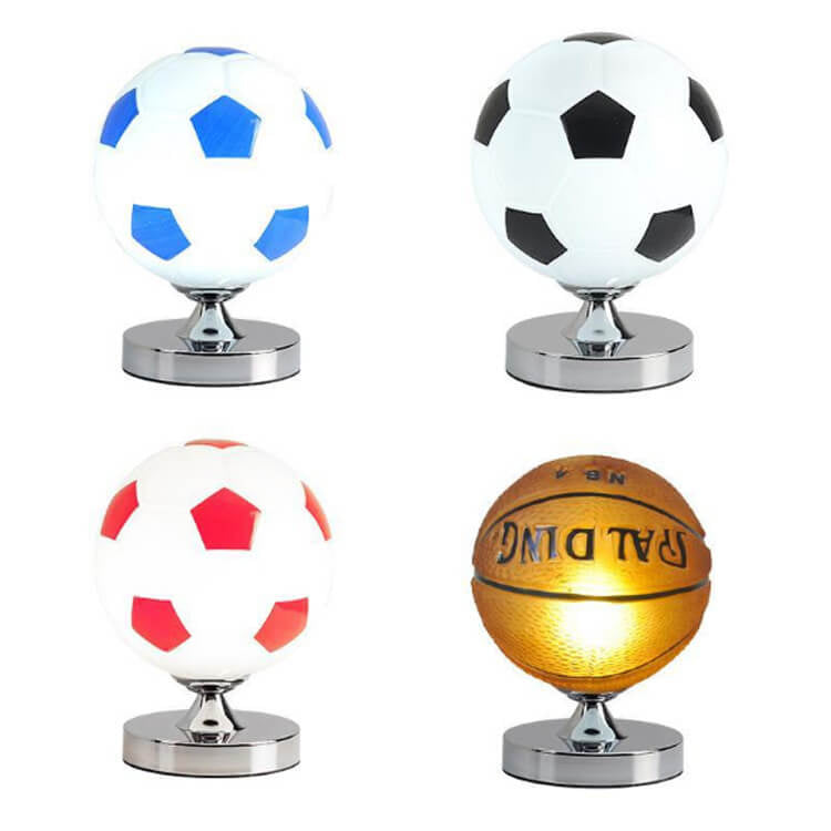 Voetbal Tafellamp - Kinderlamp en Nachtlamp voor de Kinderkamer
