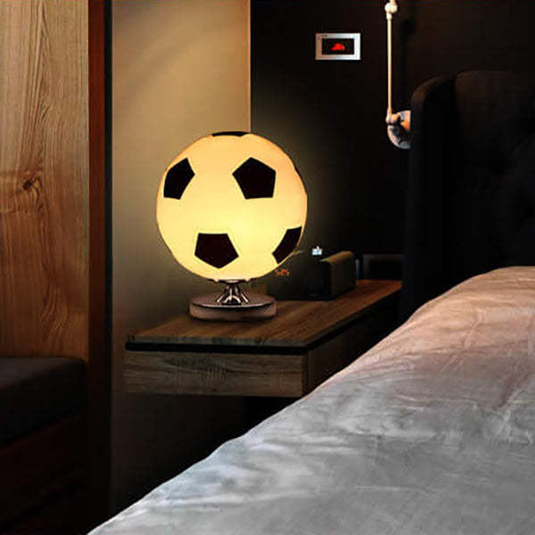 Voetbal Tafellamp - Kinderlamp en Nachtlamp voor de Kinderkamer