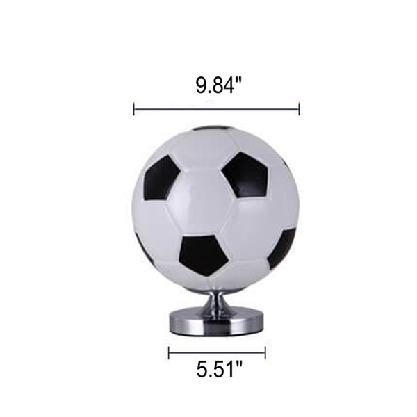 Voetbal Tafellamp - Kinderlamp en Nachtlamp voor de Kinderkamer