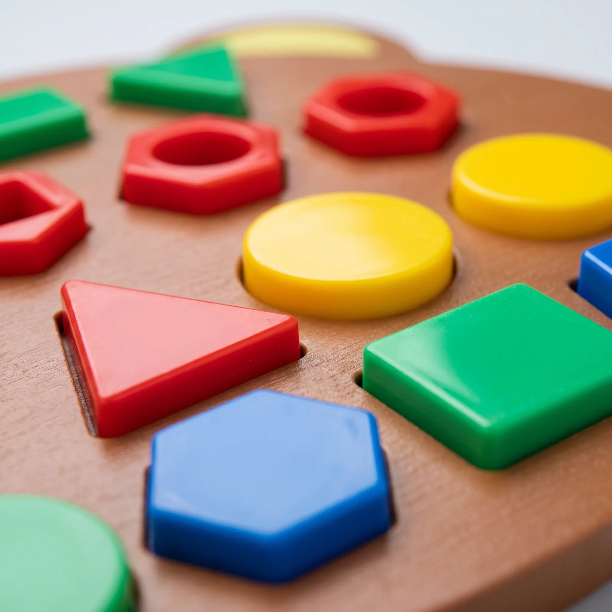 Vormenpuzzel Kinderen | Montessori Vormen en Kleuren Sorteerspel | Educatief Speelgoed