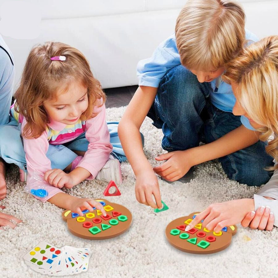 Vormenpuzzel Kinderen | Montessori Vormen en Kleuren Sorteerspel | Educatief Speelgoed