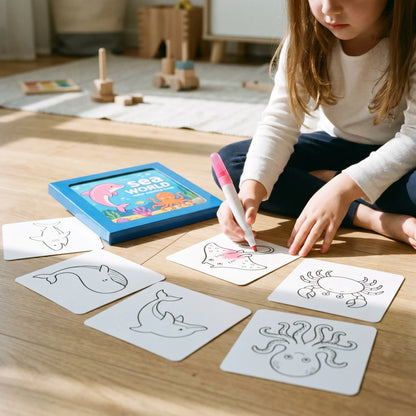 Waterpen Kleurboek - Knoeivrij Kleurboek Voor Kinderen