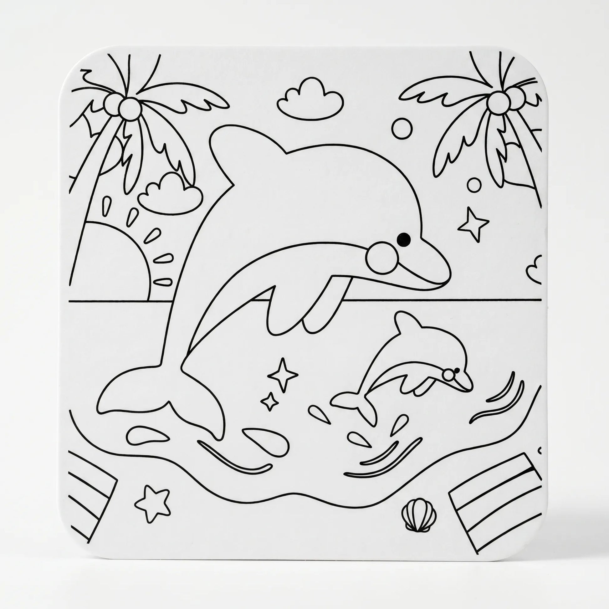 Waterpen Kleurboek - Knoeivrij Kleurboek Voor Kinderen