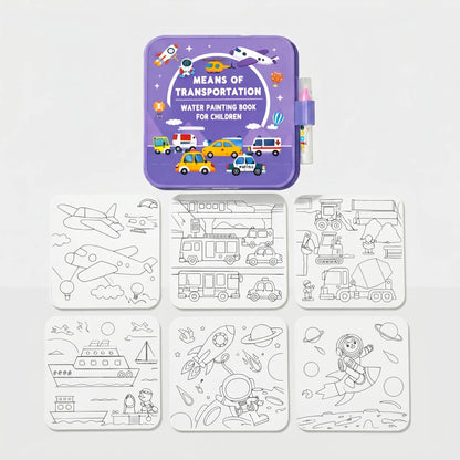 Waterpen Kleurboek - Knoeivrij Kleurboek Voor Kinderen