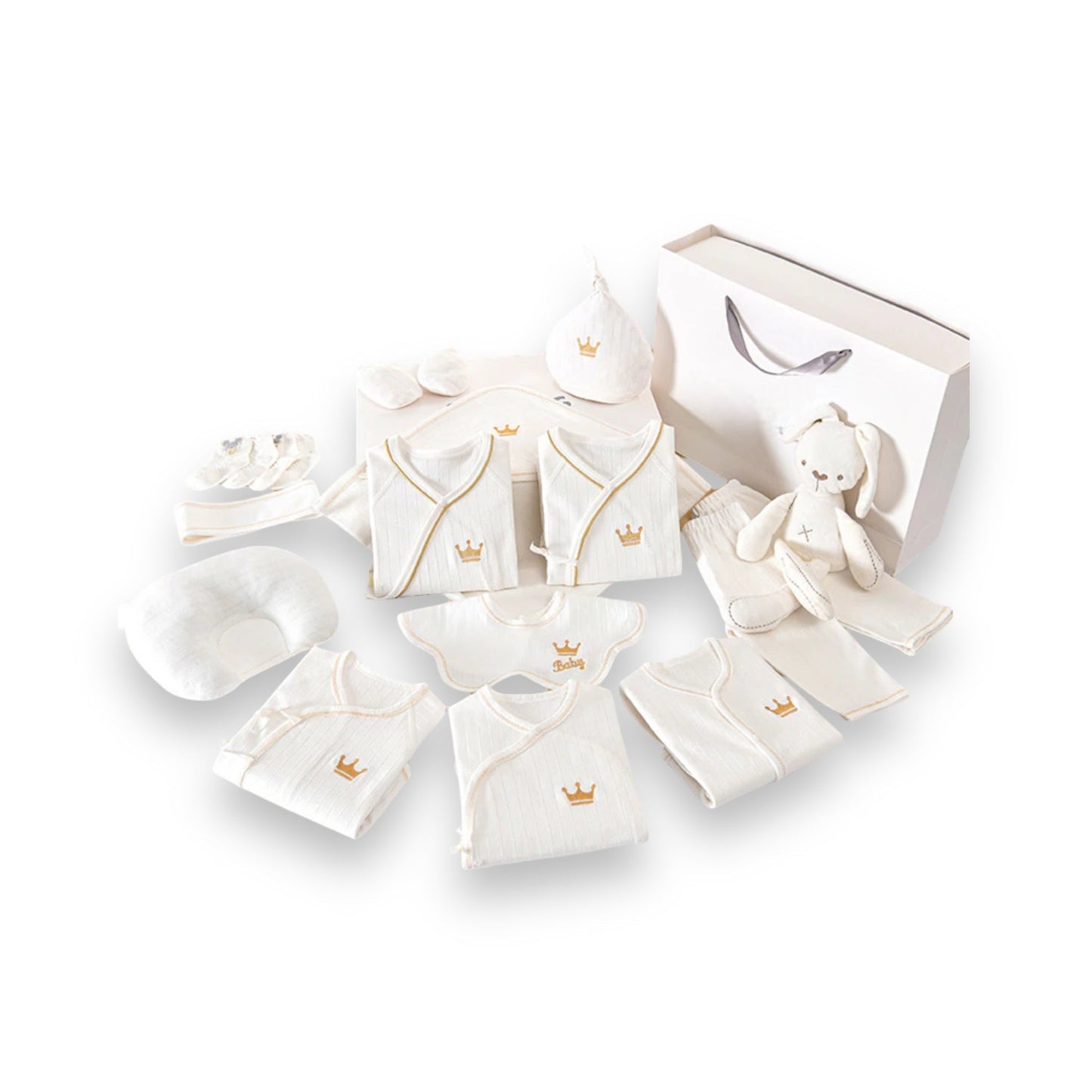 Wiegovo - Uitgebreide Meerdelige Baby Cadeauset