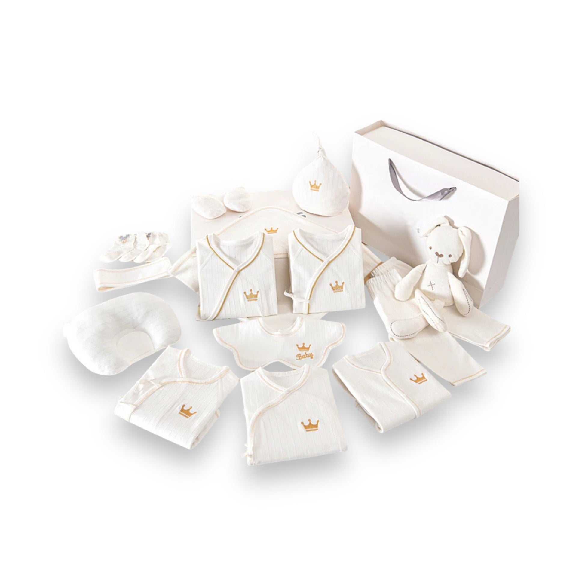 Wiegovo - Uitgebreide Meerdelige Baby Cadeauset