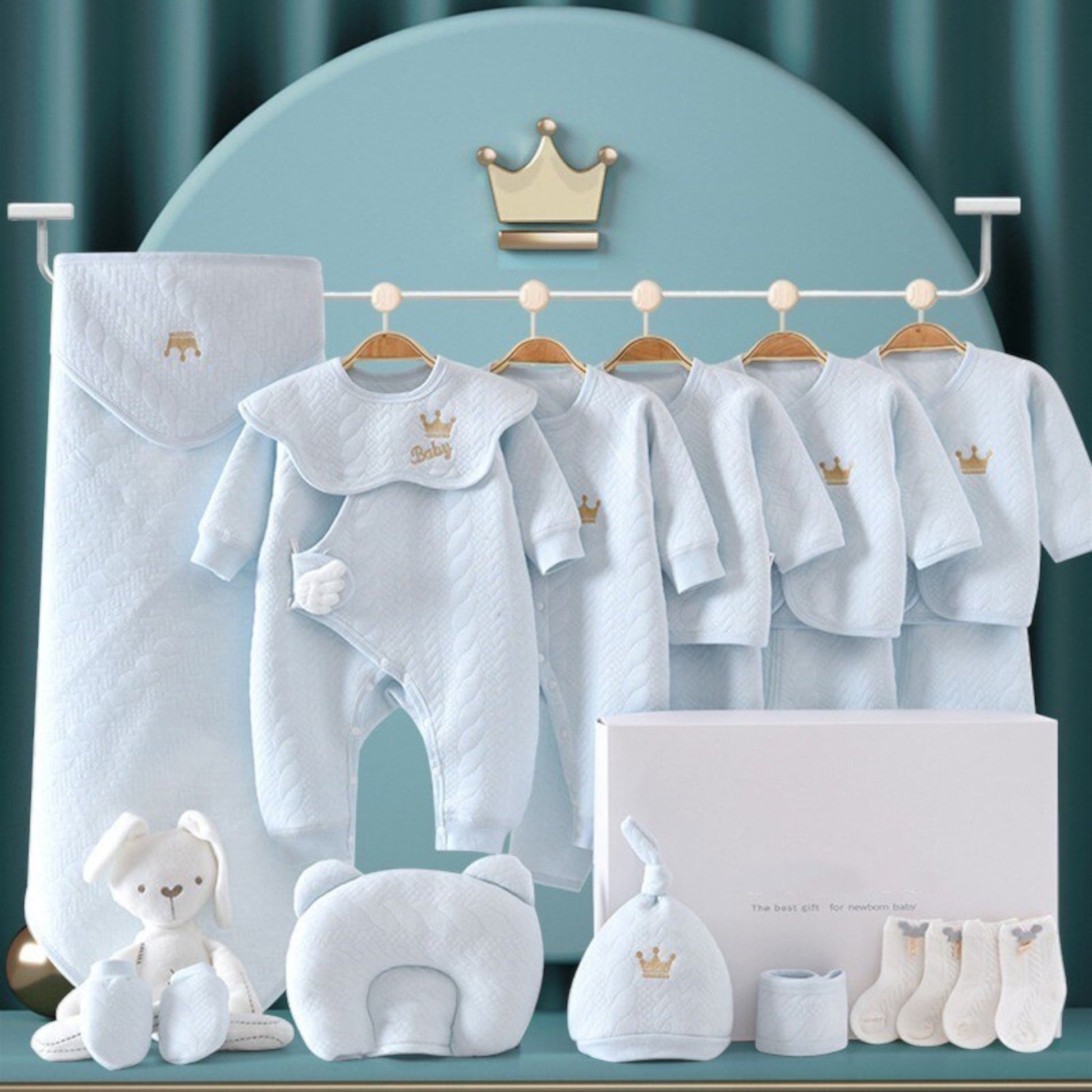 Wiegovo - Uitgebreide Meerdelige Baby Cadeauset