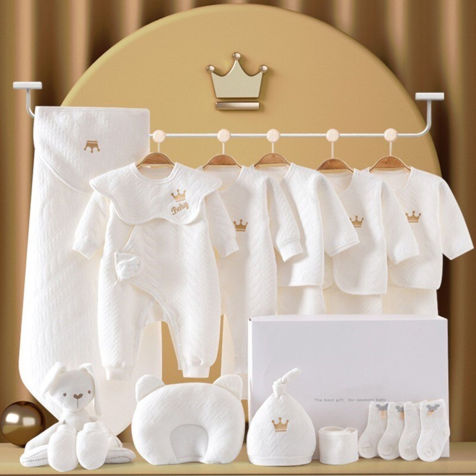 Wiegovo - Uitgebreide Meerdelige Baby Cadeauset