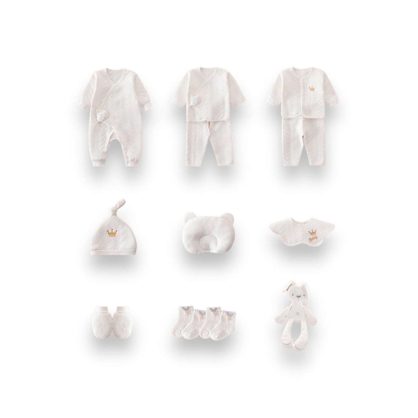 Wiegovo - Uitgebreide Meerdelige Baby Cadeauset