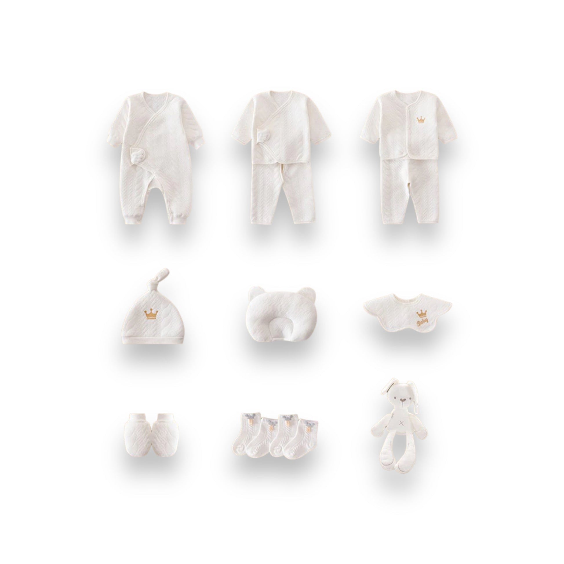 Wiegovo - Uitgebreide Meerdelige Baby Cadeauset