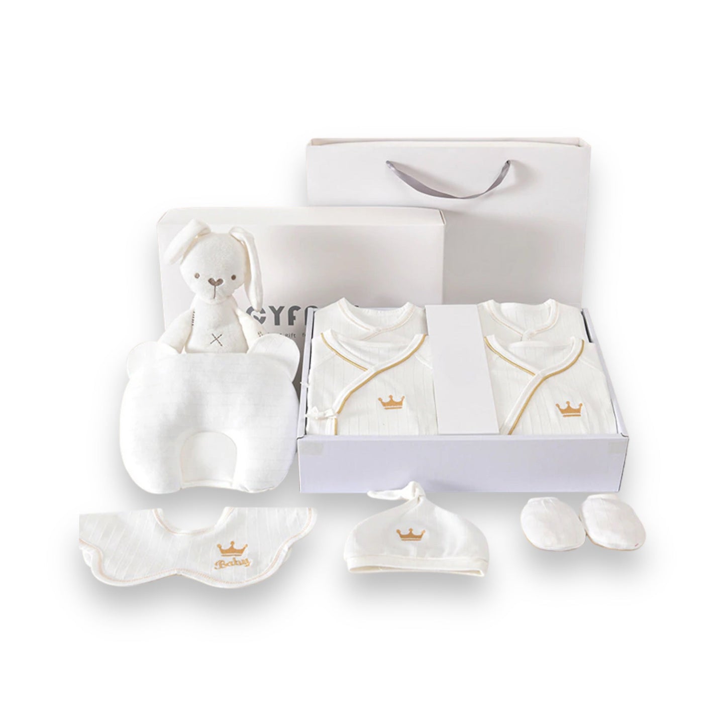 Wiegovo - Uitgebreide Meerdelige Baby Cadeauset