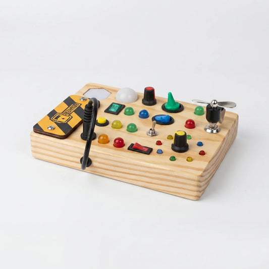 Zintuiglijk Bord Speelgoed – Montessori Activiteitenbord Voor Kinderen