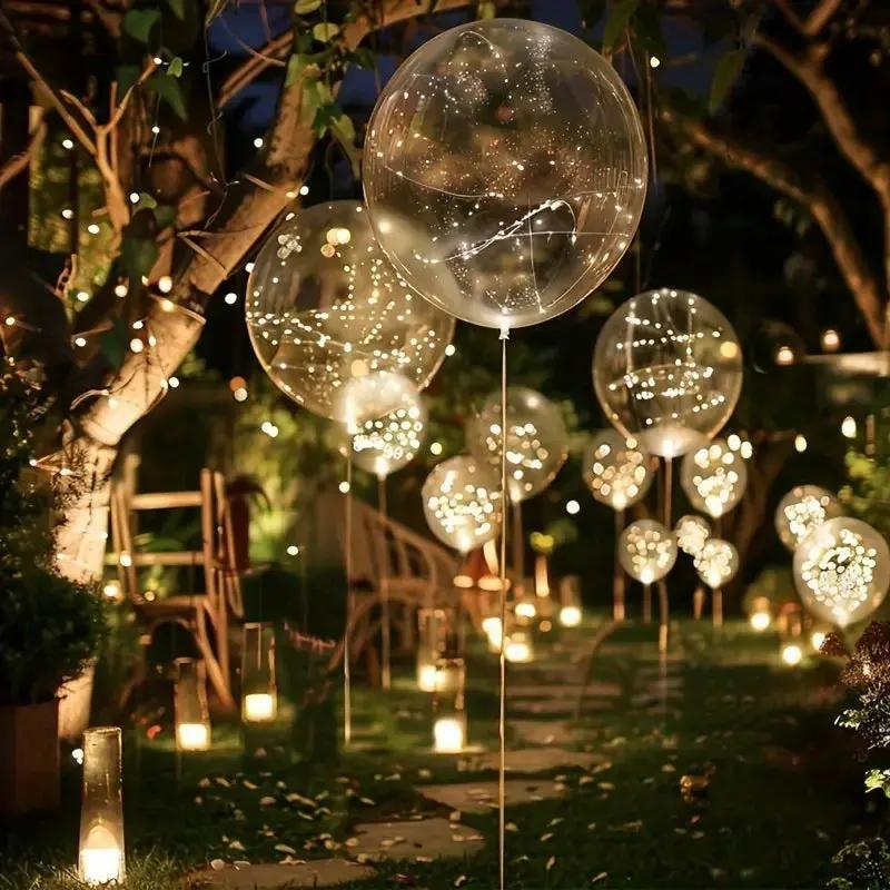 LED Bobo Ballonnen - Lichtgevende Sprookjeslicht Ballonnen