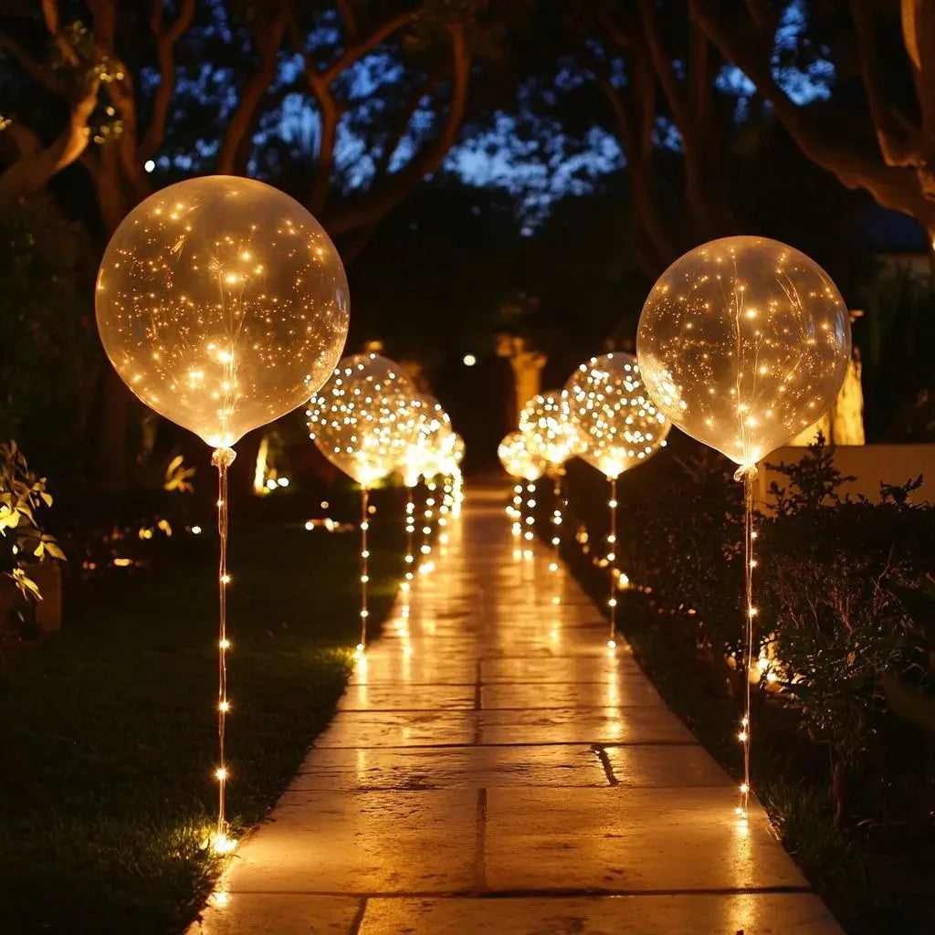 LED Bobo Ballonnen - Lichtgevende Sprookjeslicht Ballonnen