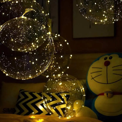 LED Bobo Ballonnen - Lichtgevende Sprookjeslicht Ballonnen