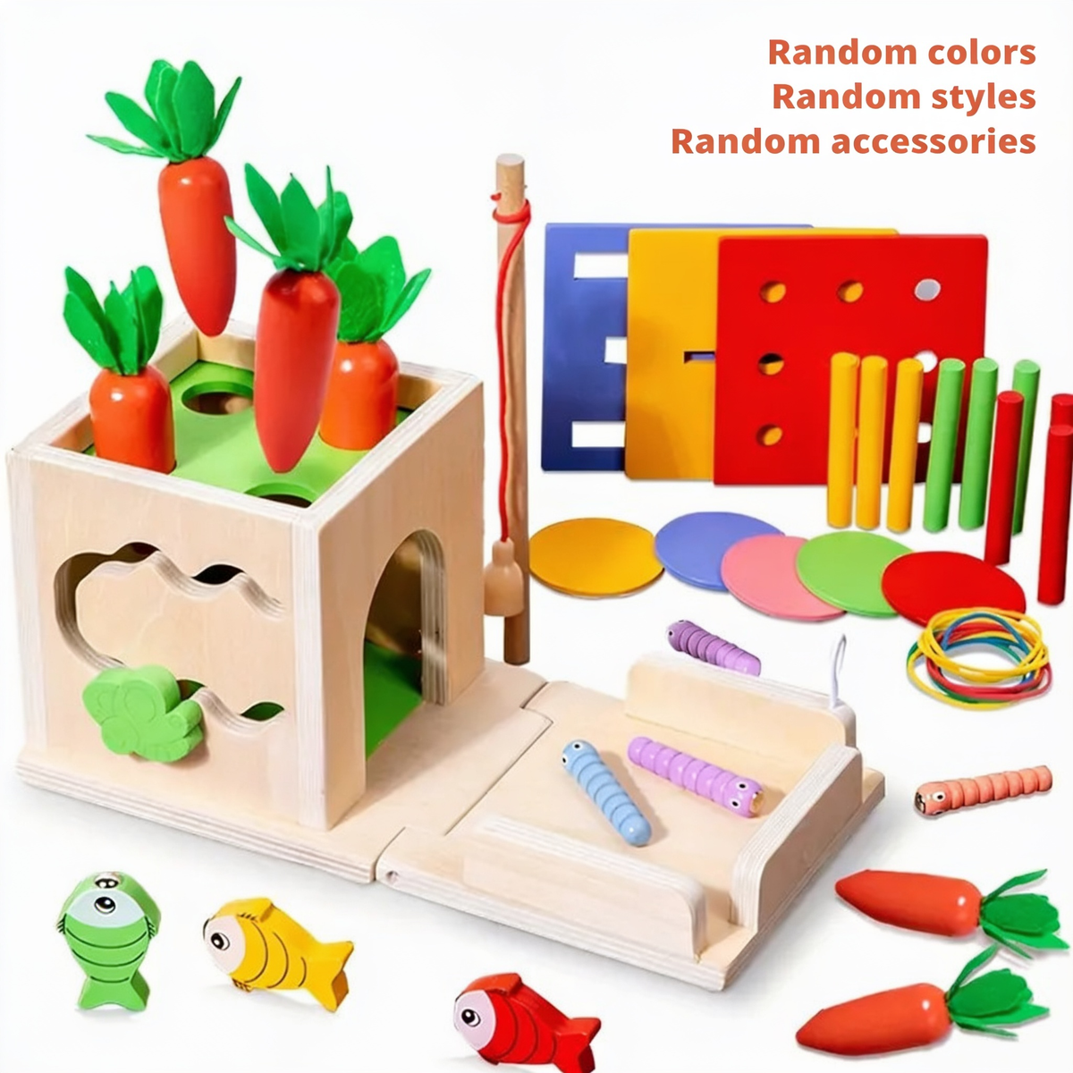 Random colors. Random styles. Random accessories