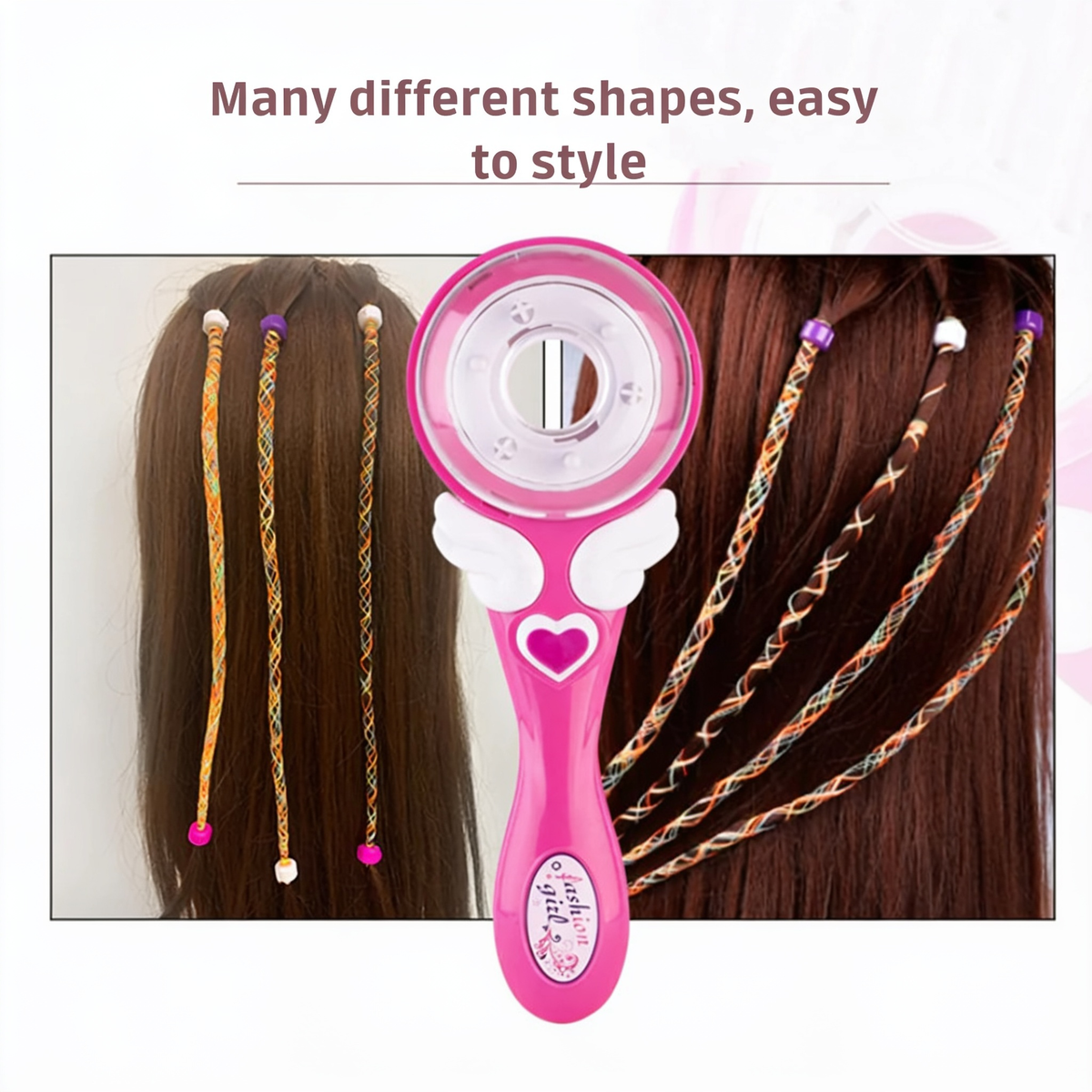 Many different shapes, easy to style