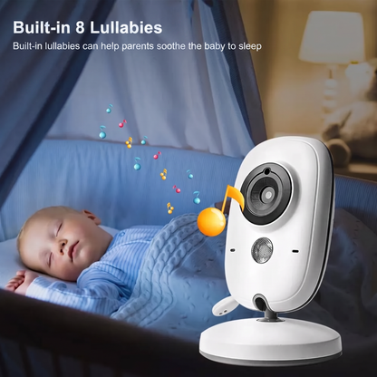 Built-in 8 Lullabies. Built-in lullabies can help parents soothe the baby to sleep