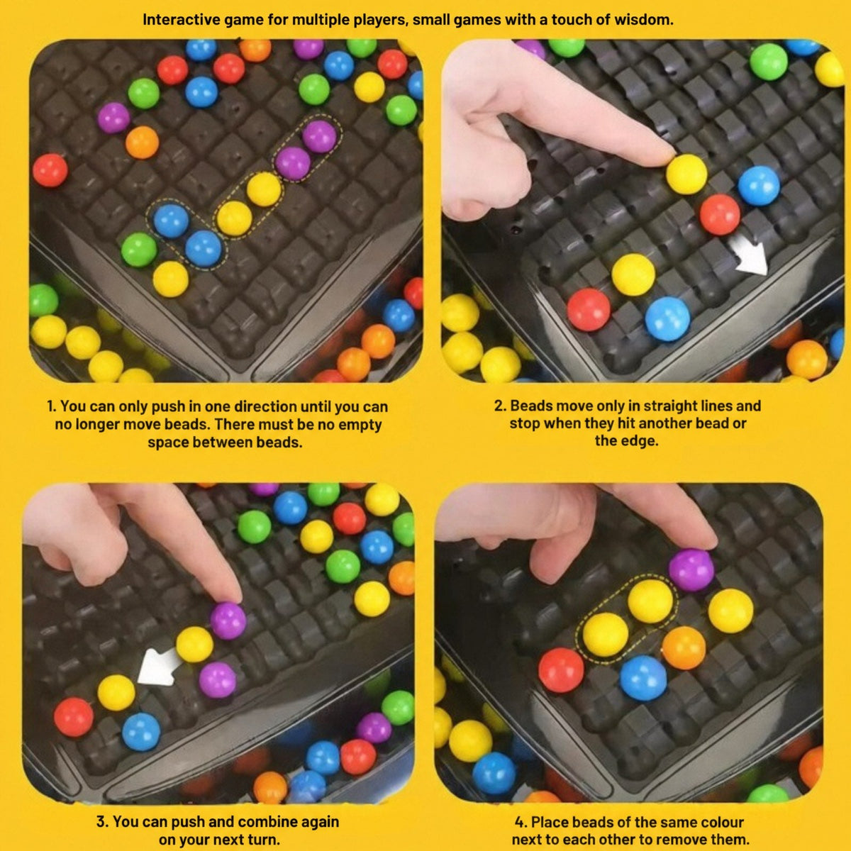 Balmatchspel - Regenboogballen Strategiespel voor op het Bord