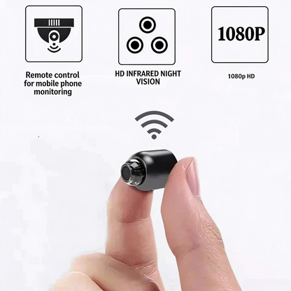 Remote control for mobile phone monitoring. HD INFRARED NIGHT VISION. 1080p HD
