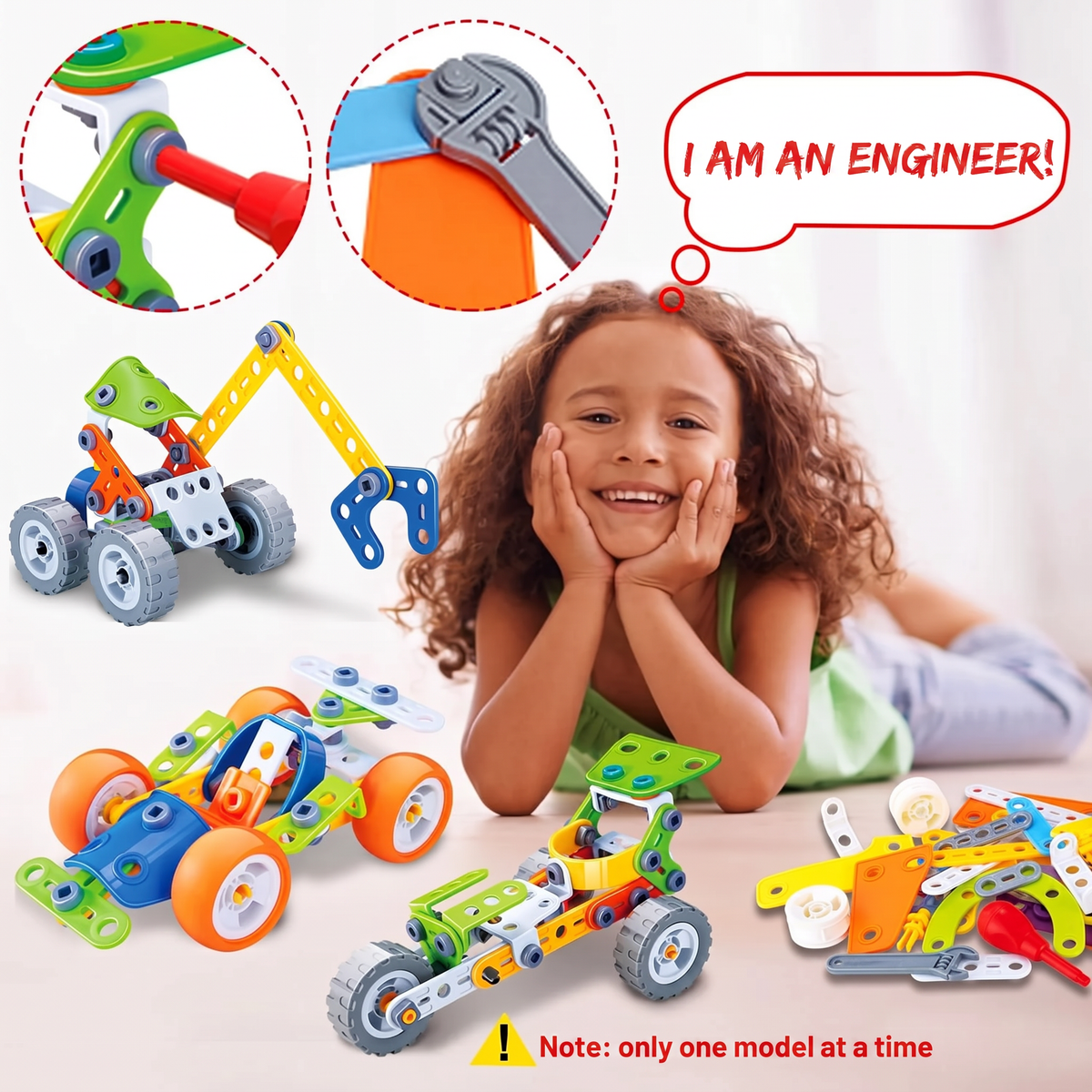 I AM AN ENGINEER!. Note: only one model at a time