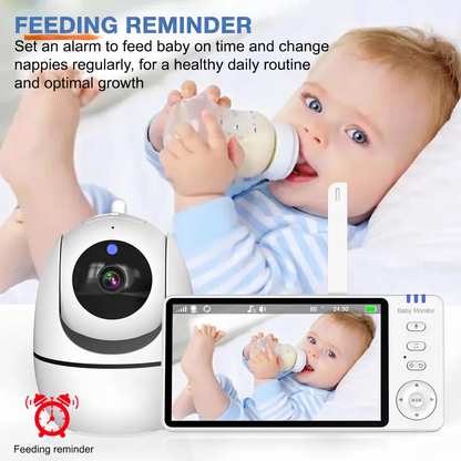 FEEDING REMINDER. Set an alarm to feed baby on time and change nappies regularly, for a healthy daily routine and optimal growth. Feeding reminder