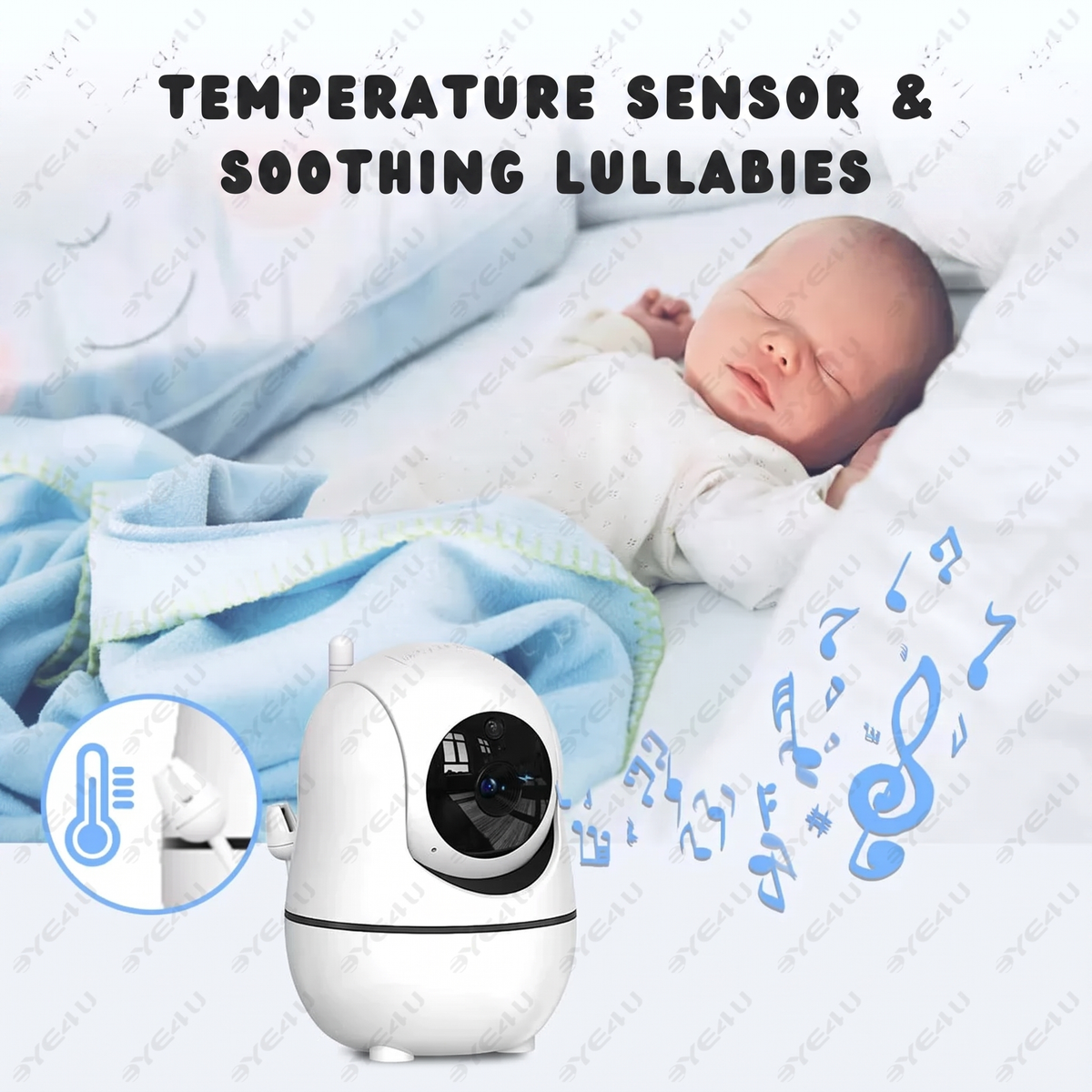TEMPERATURE SENSOR &. SOOTHING LULLABIES