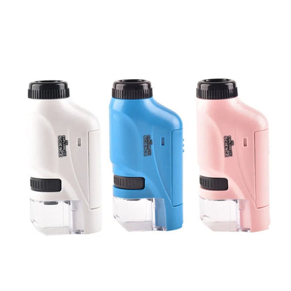 Handzame Mini Microscoop – Draagbaar Ontdekkersmicroscoop Speelgoed voor Kinderen