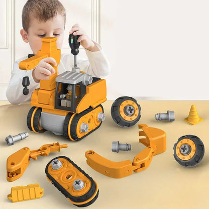 Uit Elkaar Te Halen Constructievoertuig Speelgoed – DIY Schroef- En Bouwtruck Speelgoed