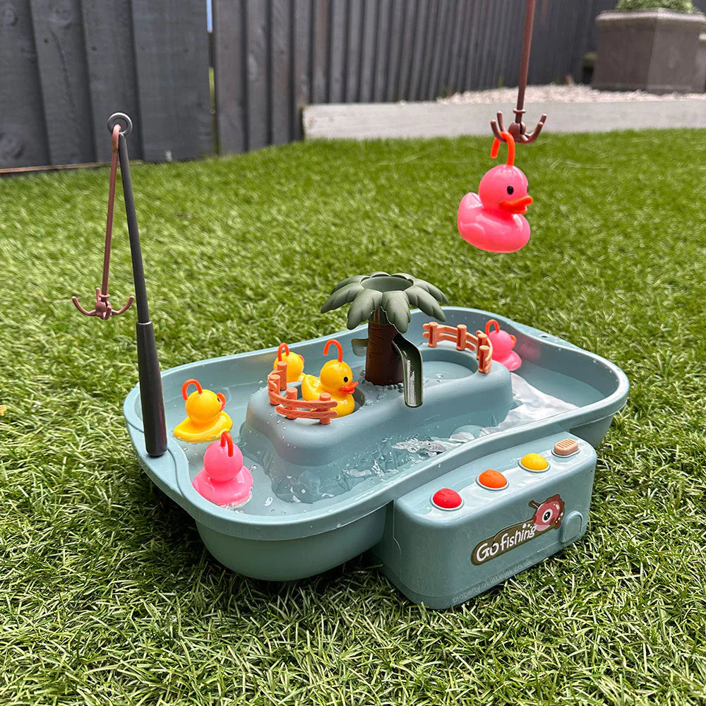 Eendenvangspel – Buiten Visspel Met Eendjes Voor De Zomer
