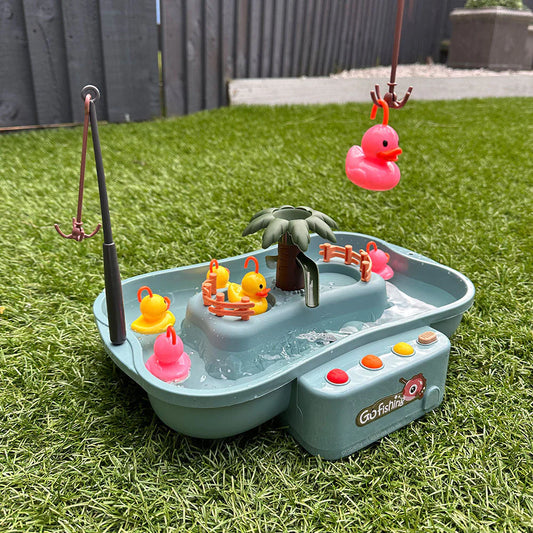 Eendenvangspel – Buiten Visspel Met Eendjes Voor De Zomer