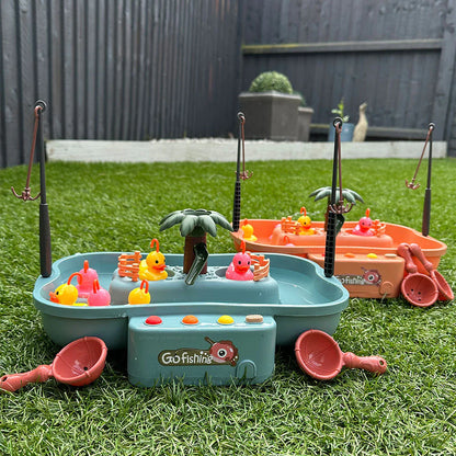 Eendenvangspel – Buiten Visspel Met Eendjes Voor De Zomer