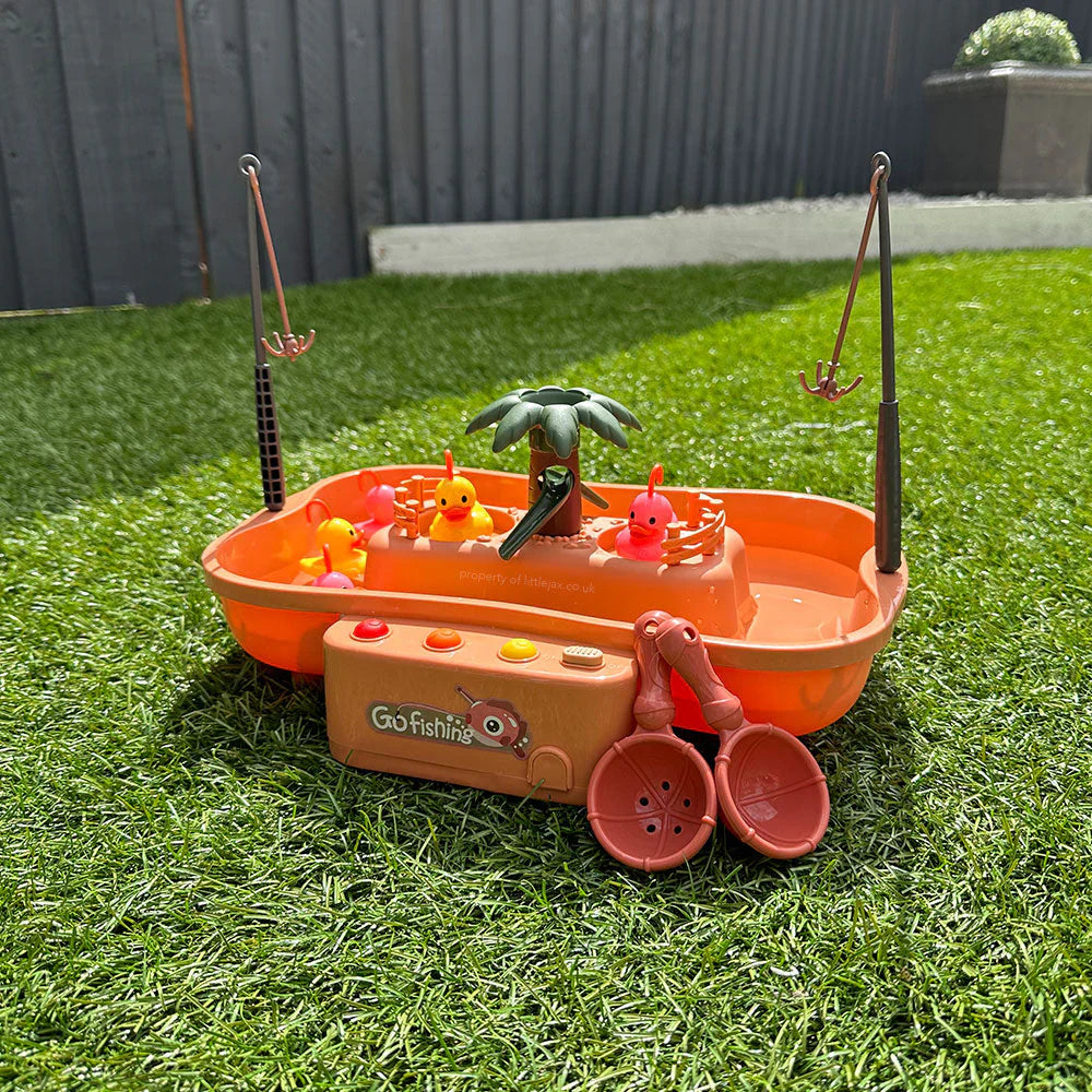 Eendenvangspel – Buiten Visspel Met Eendjes Voor De Zomer