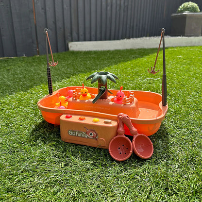 Eendenvangspel – Buiten Visspel Met Eendjes Voor De Zomer