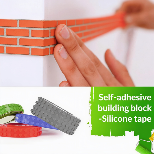 Self-adhesive. building block. -Silicone tape