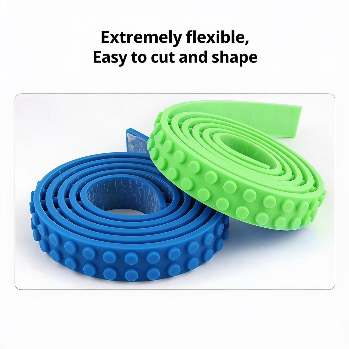 Extremely flexible,. Easy to cut and shape
