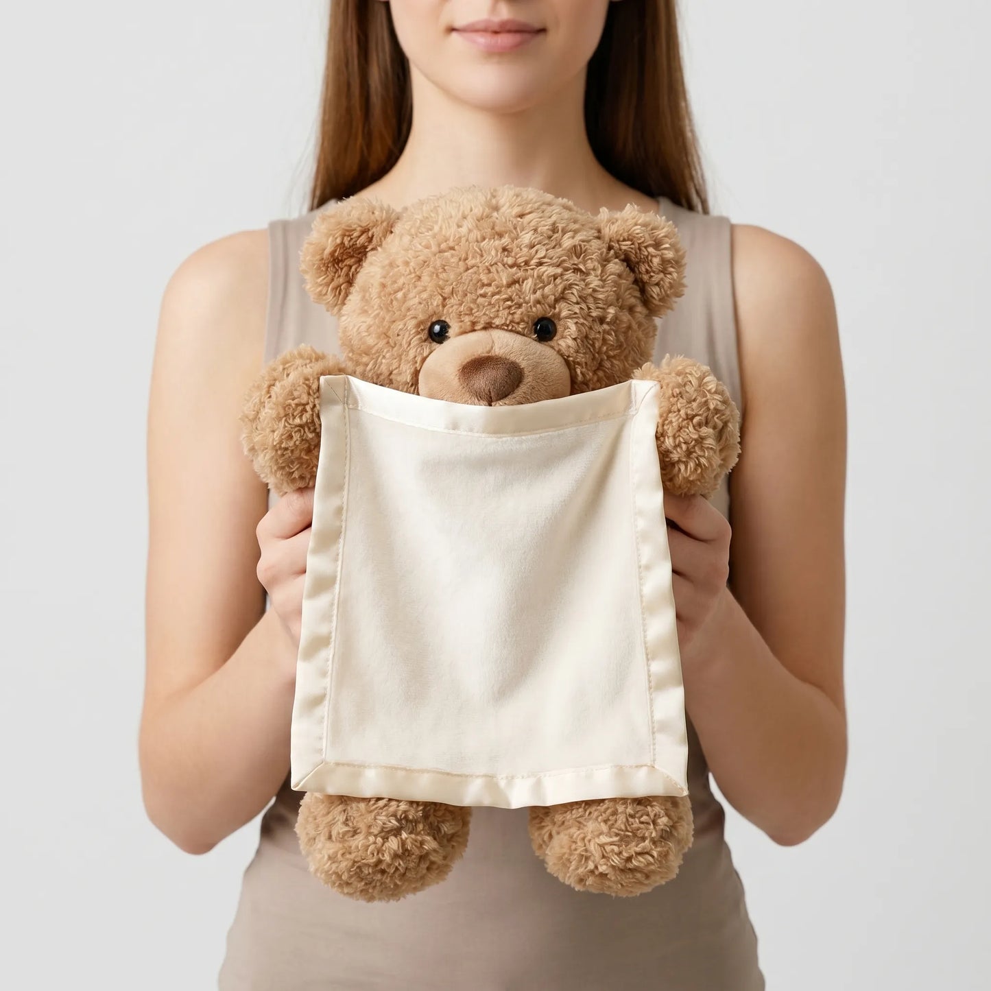 Kiekeboe Teddy - Grappige Teddy Knuffel voor Peuters