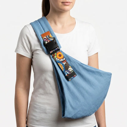 Baby Draagdoek – Handsfree Crossbody Babydrager