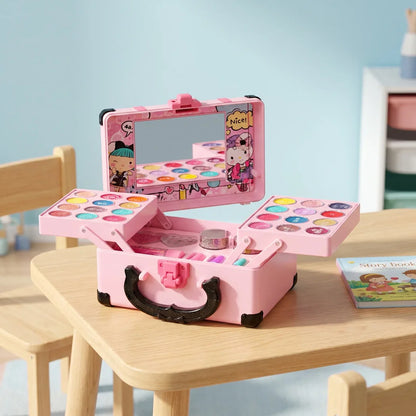 Set de maquillage jouet pour enfants - Ensemble de jeu de rôle beauté
