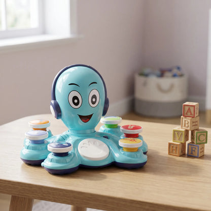 Octopus Wippertje – Baby Octopus Trommel- & Muziekspeelgoed